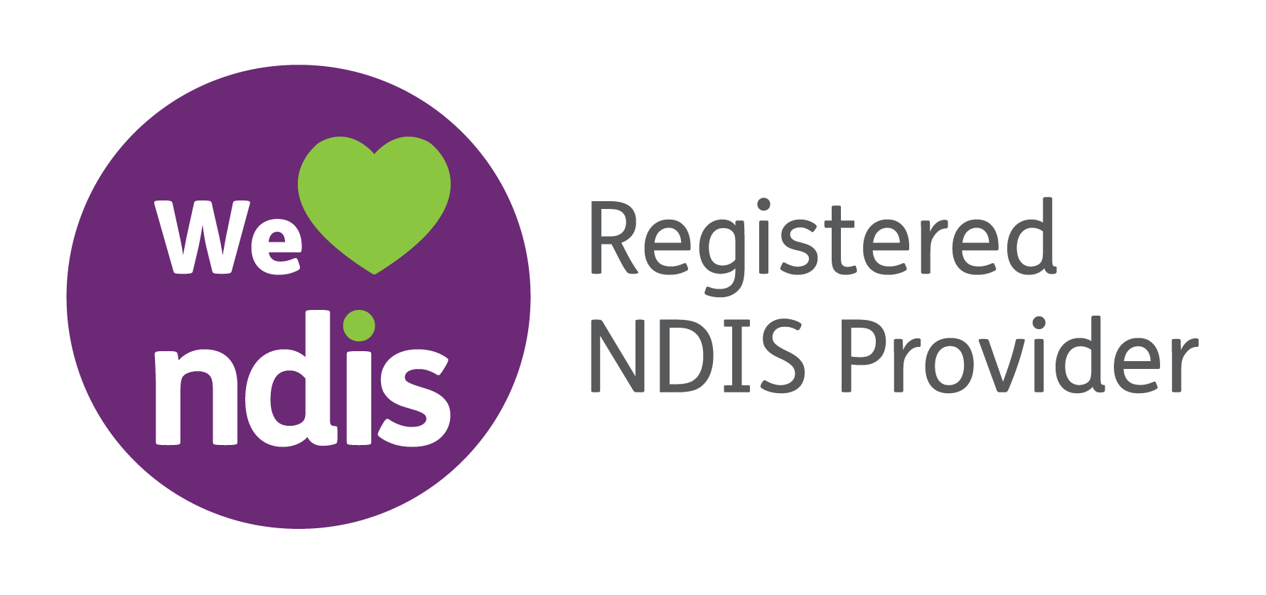 We love NDIS — Registered NDIS Provider
